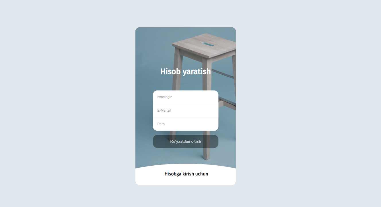 modal-cards template screenshot